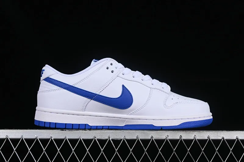All categories Nk SB Dunk series Nk SB Dunk Low low-top sneakers K version Nk Dunk Low white blue SB low-top sports and leisure sneakers DV0831-104